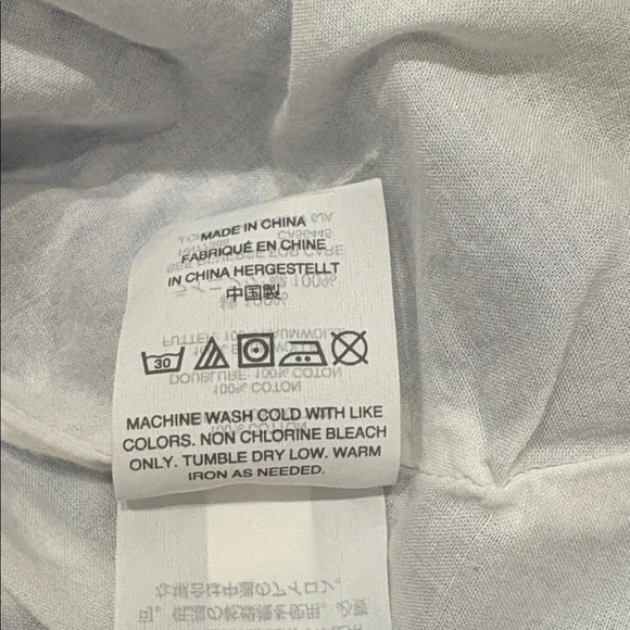 Crewcuts J. Crew Girls Blue White Stripe Dress Size 5 100% Cotton - Picture 8 of 8